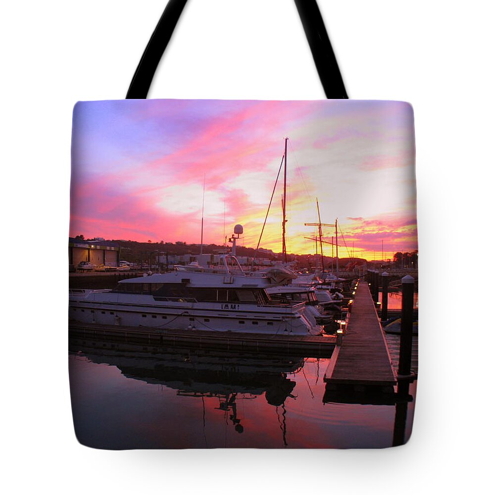 Albufeira Portugal Tote Bag featuring the photograph Albufeira Portugal by Paul James Bannerman