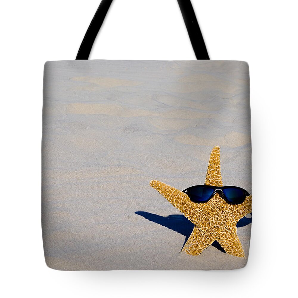 Starfish Tote Bag featuring the photograph Cool Starfish #2 by Anthony Totah
