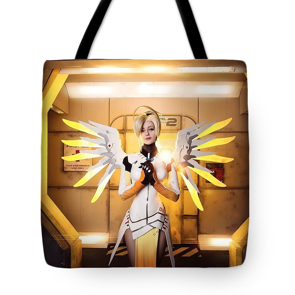 Cosplay Tote Bag featuring the photograph Cosplay #2 by Jackie Russo