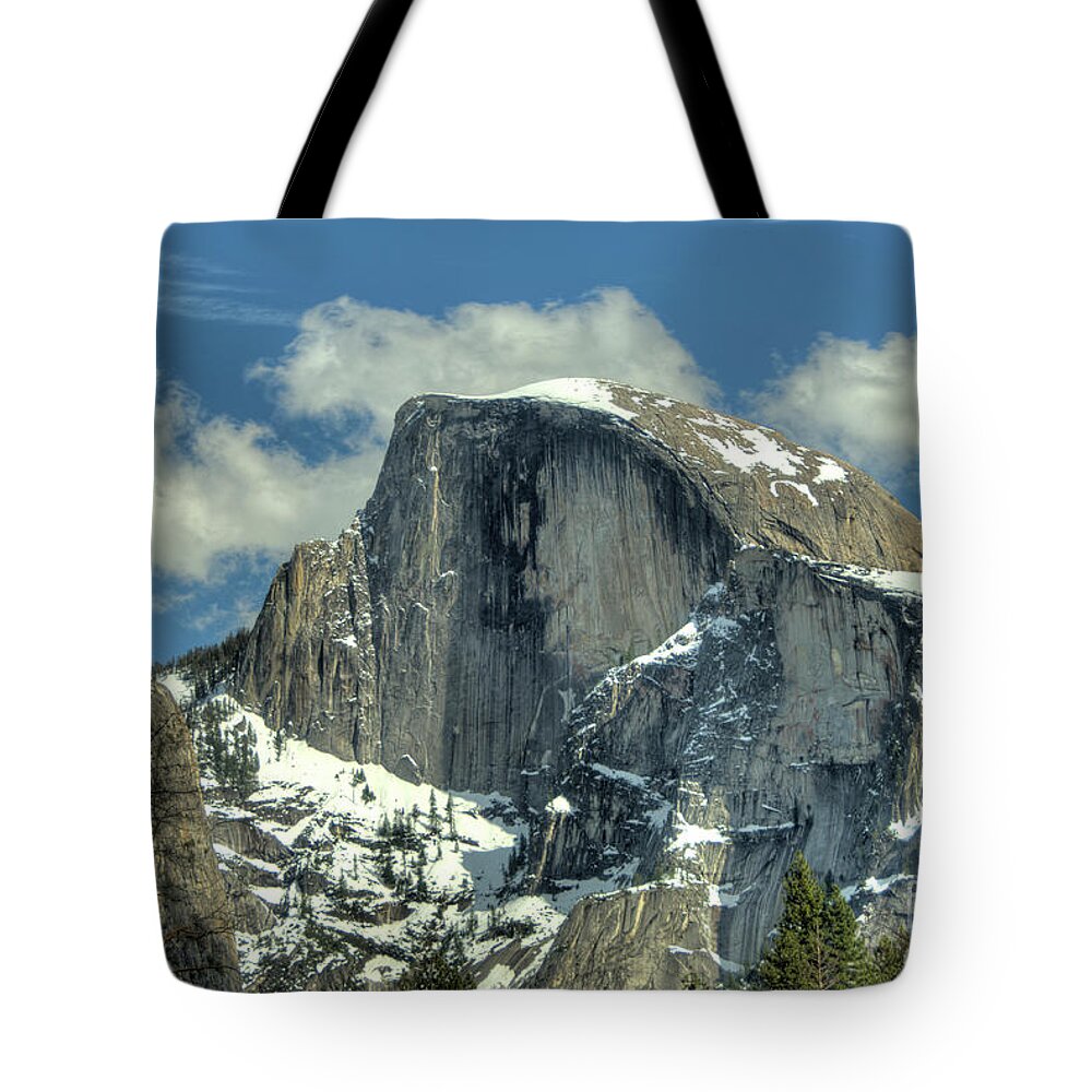 Half Dome Tote Bag featuring the photograph Half Dome by Marc Bittan