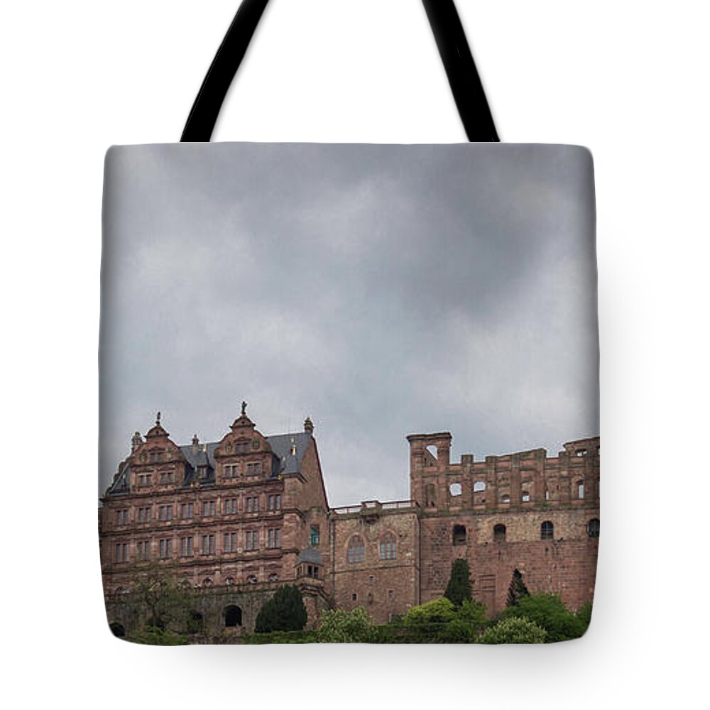 Heidelberg Tote Bag featuring the photograph Heidelberg Castle #2 by Teresa Mucha