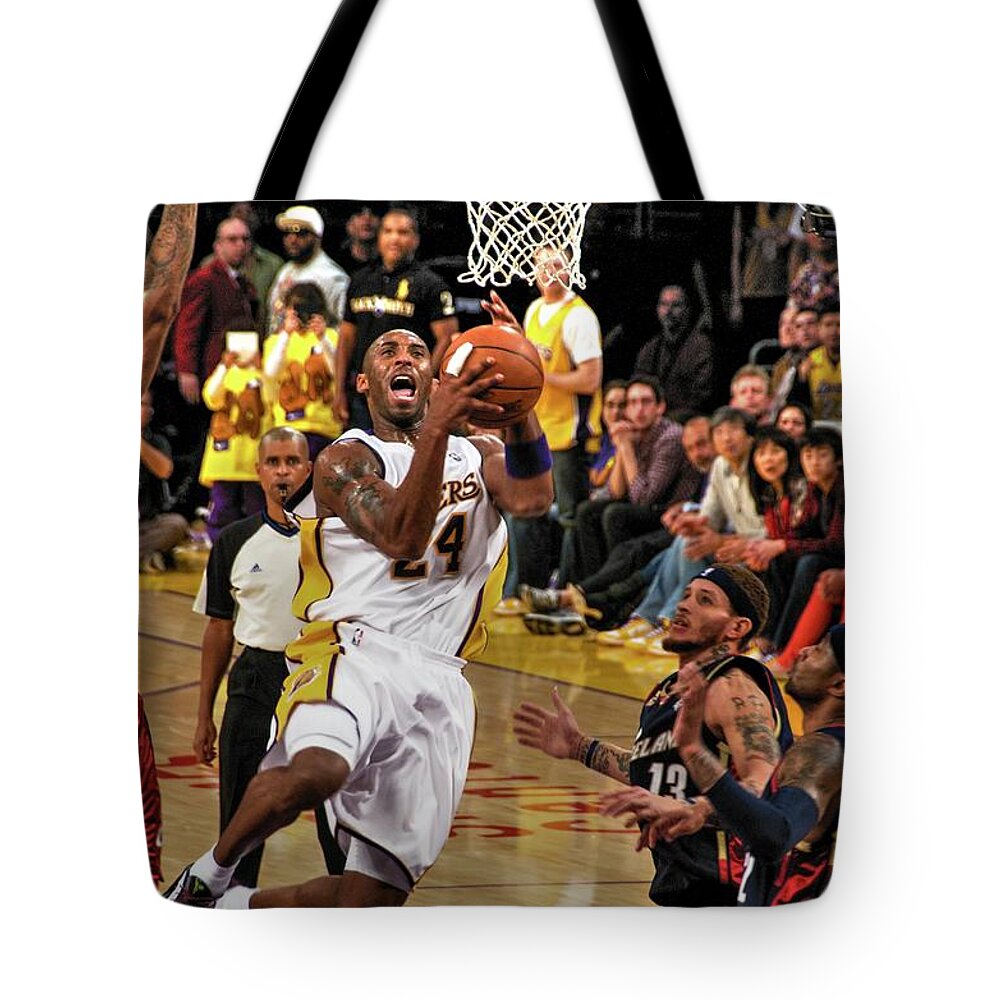 Kobe Tote Bag featuring the photograph Kobe #2 by Marc Bittan