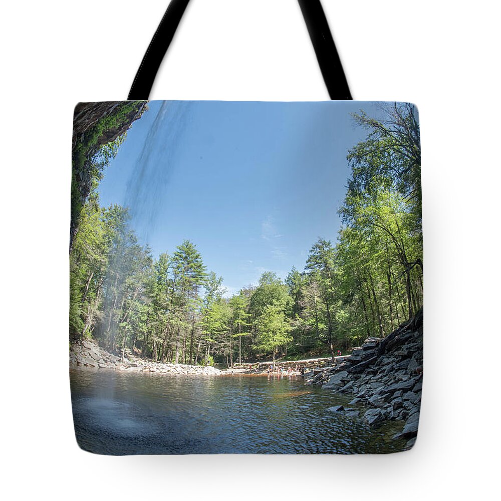  Tote Bag featuring the photograph Lake Minnewaska #2 by Alan Goldberg