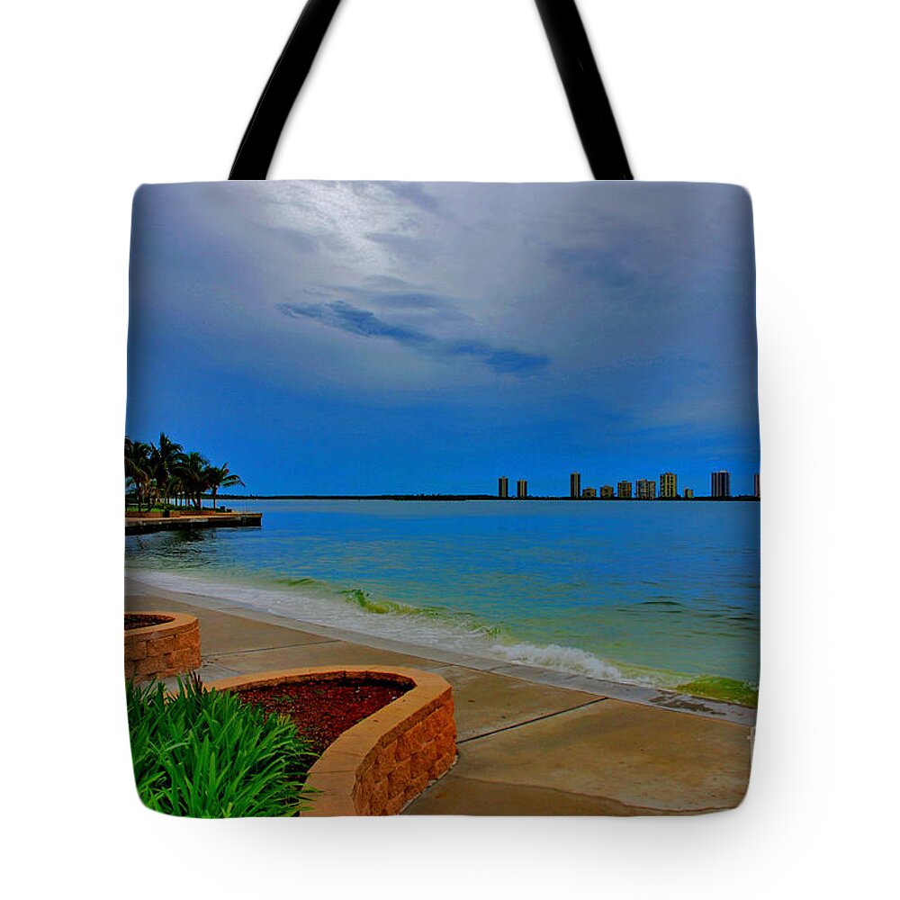 Kelsey Park Tote Bag featuring the photograph 2- Lakeside Serenity by Joseph Keane