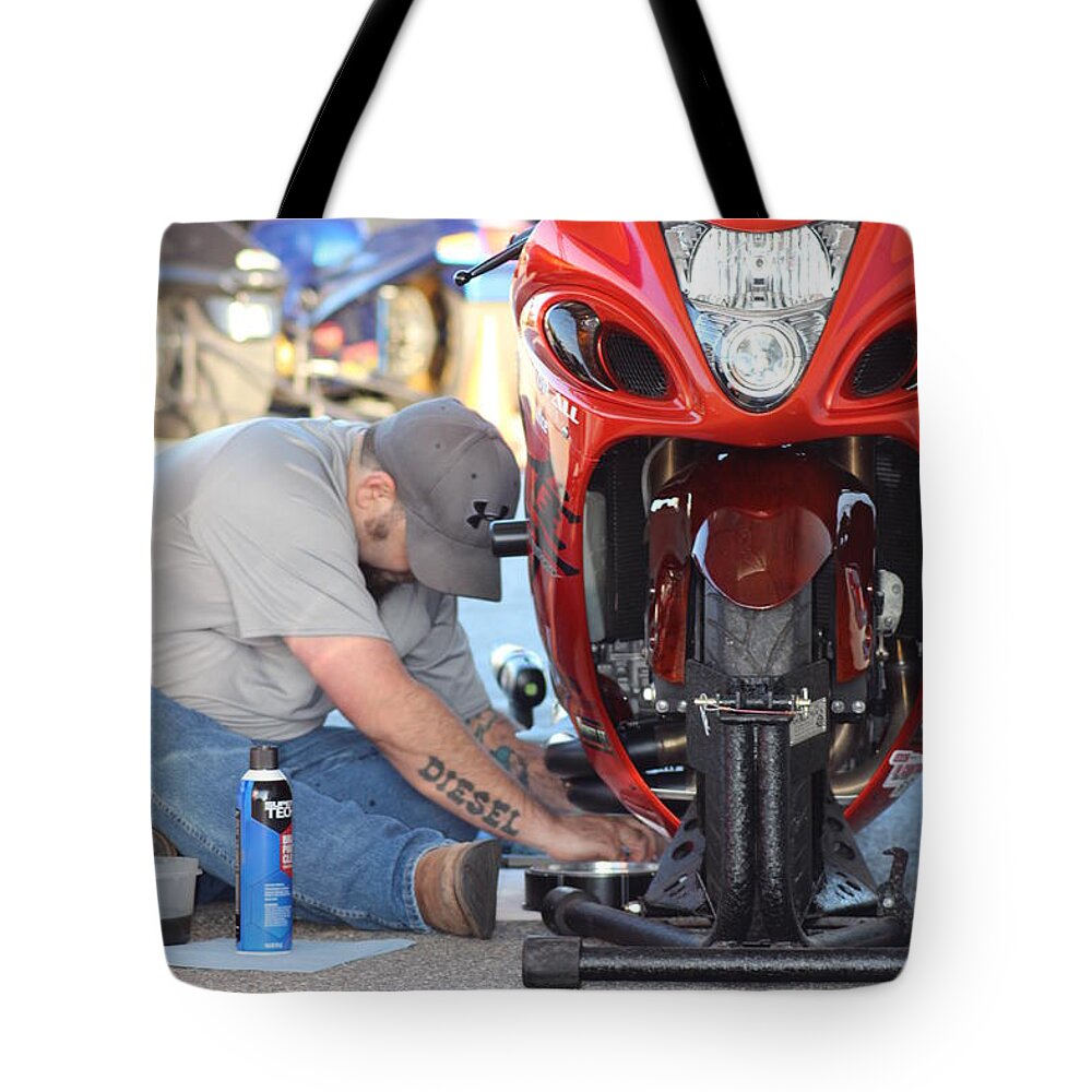 Manufacturers Tote Bag featuring the photograph Man Cup 08 2016 #2 by Jack Norton