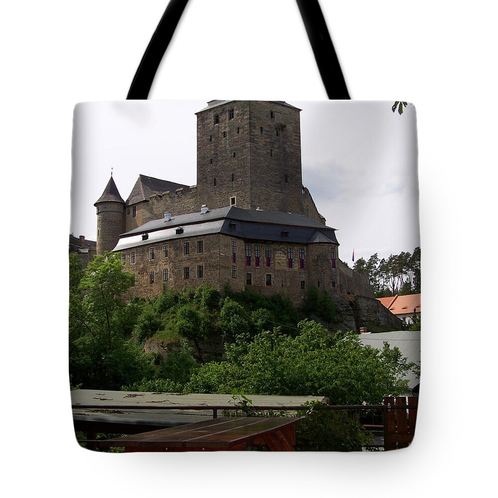 Medieval Castle Tote Bag featuring the photograph Medieval castle Kost Czech republic #2 by Ladislav Kovac