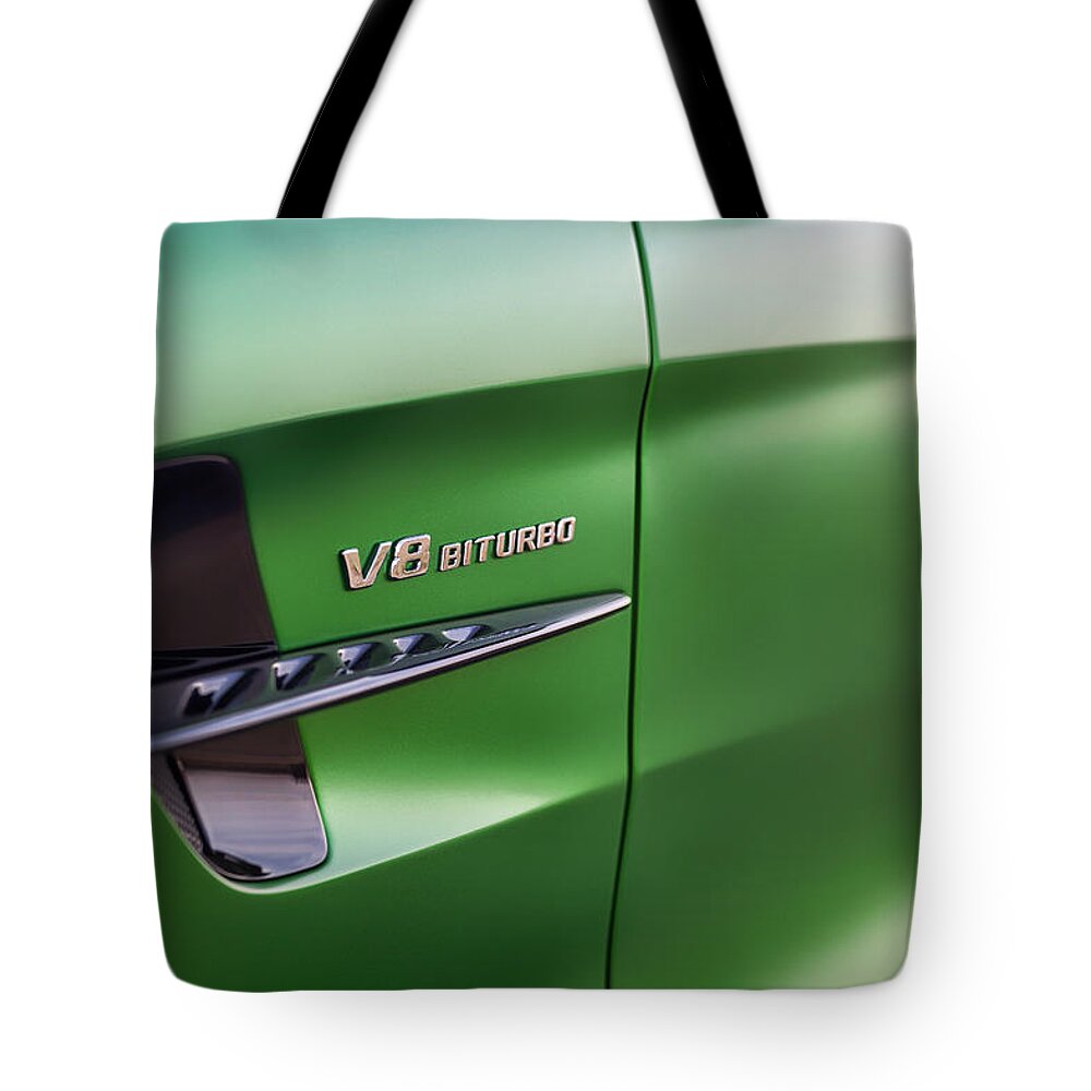 Mercedes Tote Bag featuring the photograph #Mercedes #AMG #GTR #PRINT #2 by ItzKirb Photography