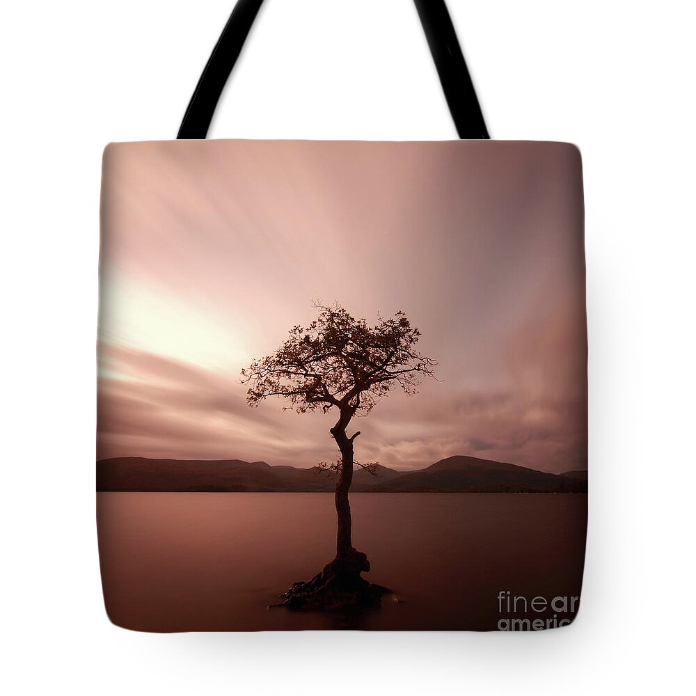 Loch Lomond Tote Bag featuring the photograph Milarrochy Bay Sunset #2 by Maria Gaellman