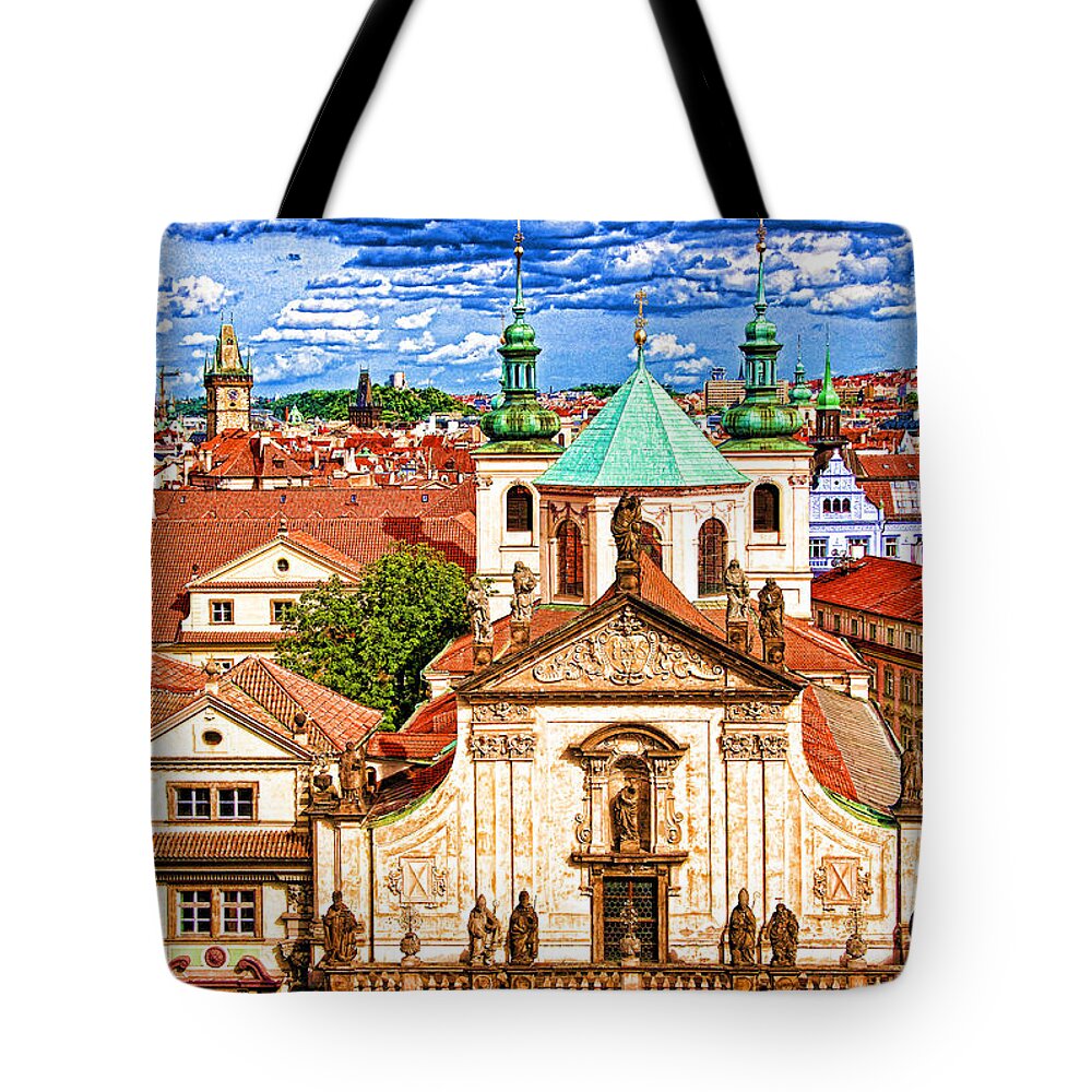 Czech Republic Tote Bag featuring the photograph Old Town Prague #2 by Dennis Cox
