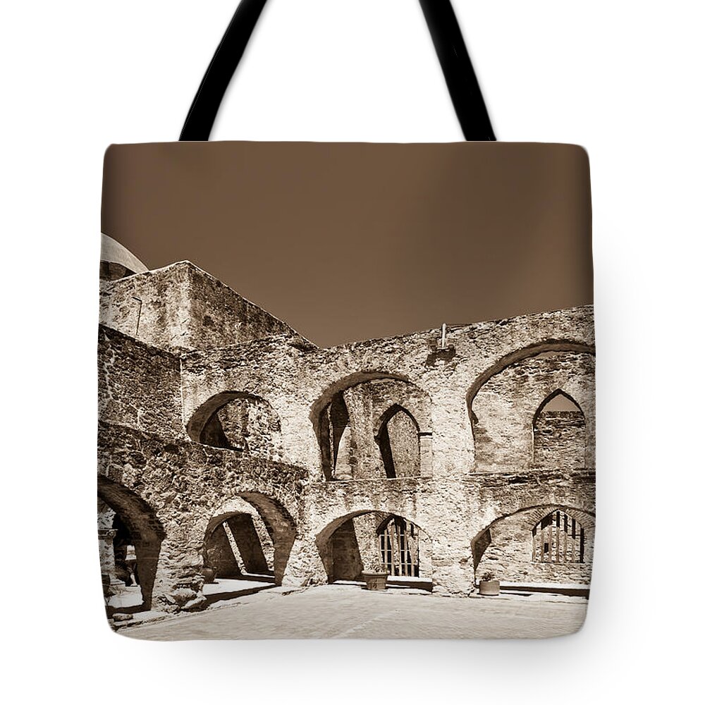 San Antonio Tote Bag featuring the photograph San Antonio #2 by Sebastian Musial