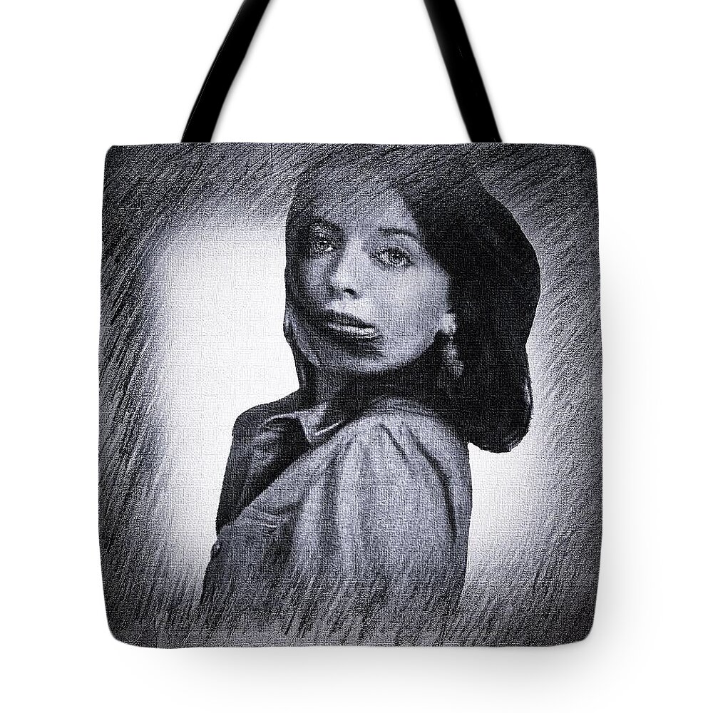 Colette Tote Bag featuring the photograph Selfportrait #2 by Colette V Hera Guggenheim