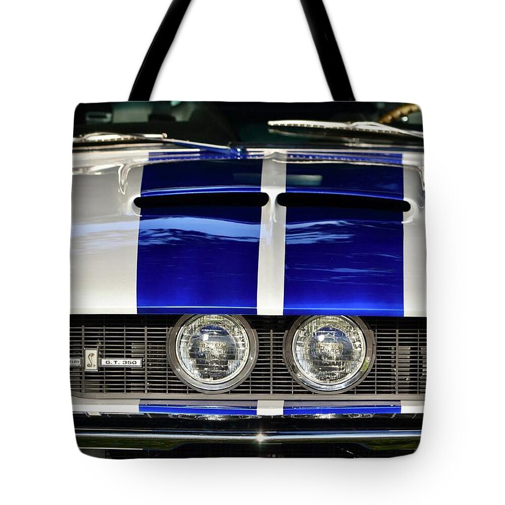  Tote Bag featuring the photograph Shelby by Dean Ferreira