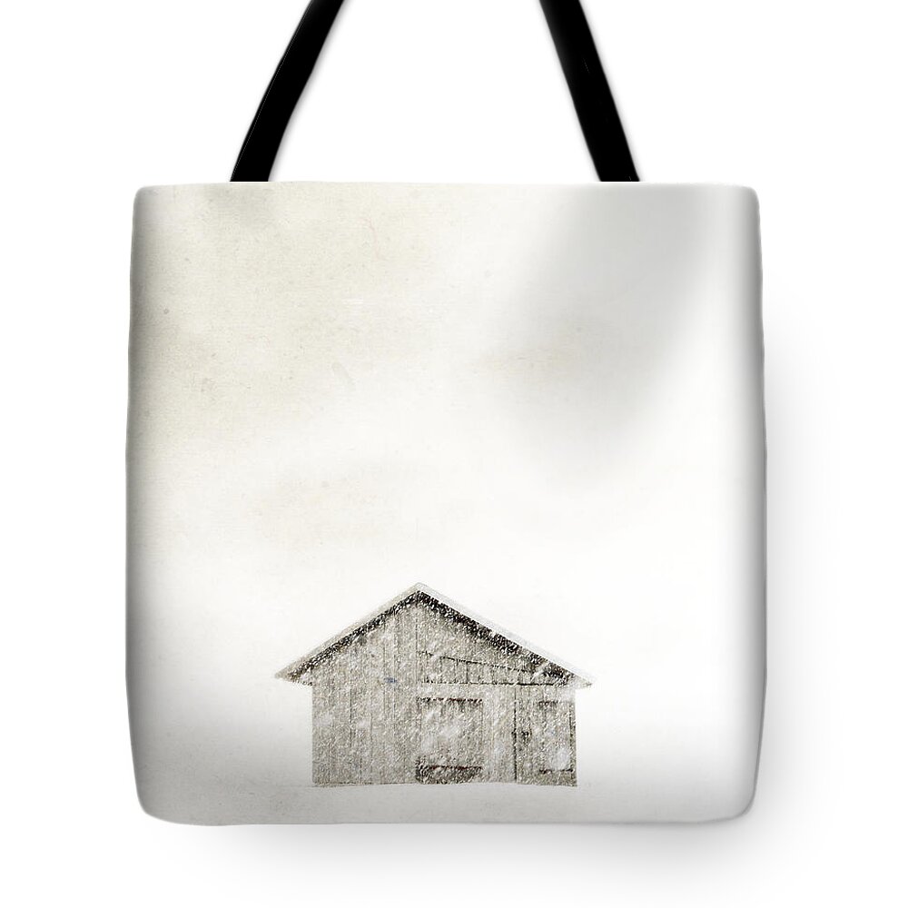 Snowstorm Tote Bag featuring the photograph Snowstorm #2 by Edward Fielding