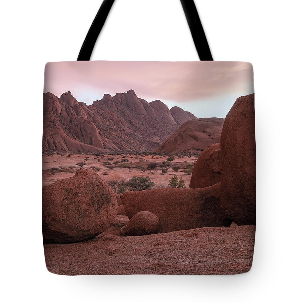 Spitzkoppe Tote Bag featuring the photograph Spitzkoppe - Namibia #2 by Joana Kruse