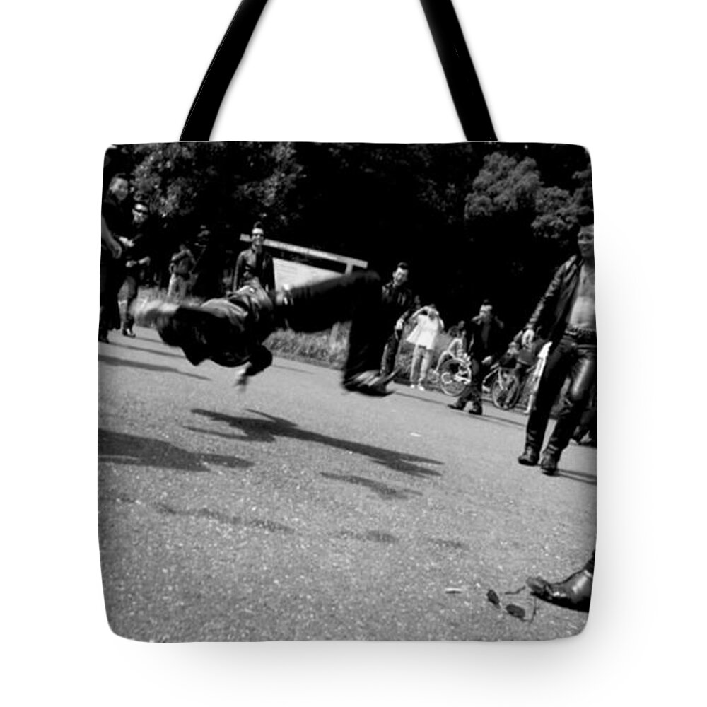 Sub Culture Tote Bag featuring the photograph Sub Culture #2 by Jackie Russo