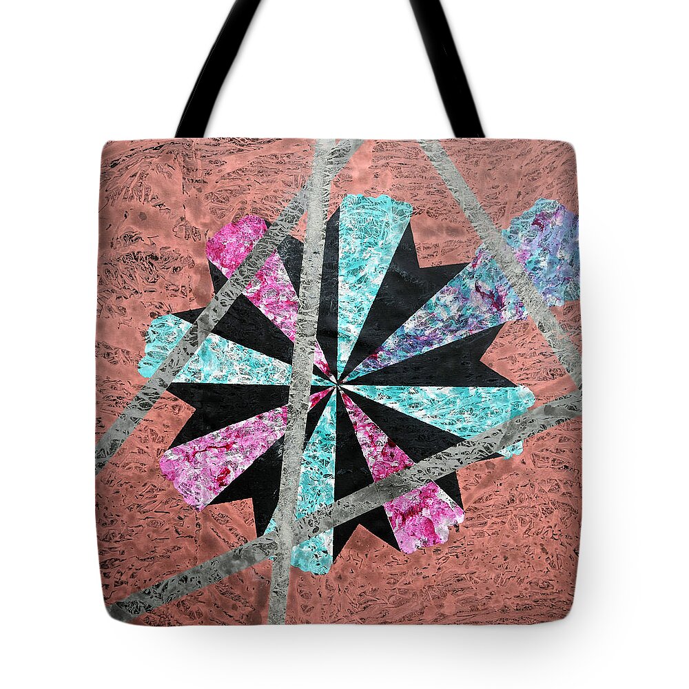Painting Tote Bag featuring the painting Supernova #2 by Sumit Mehndiratta