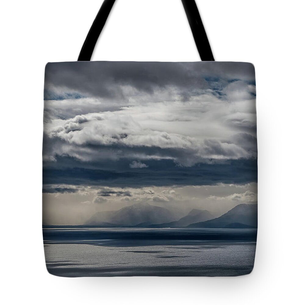 Storm Tote Bag featuring the photograph Tallac stormclouds #2 by Martin Gollery
