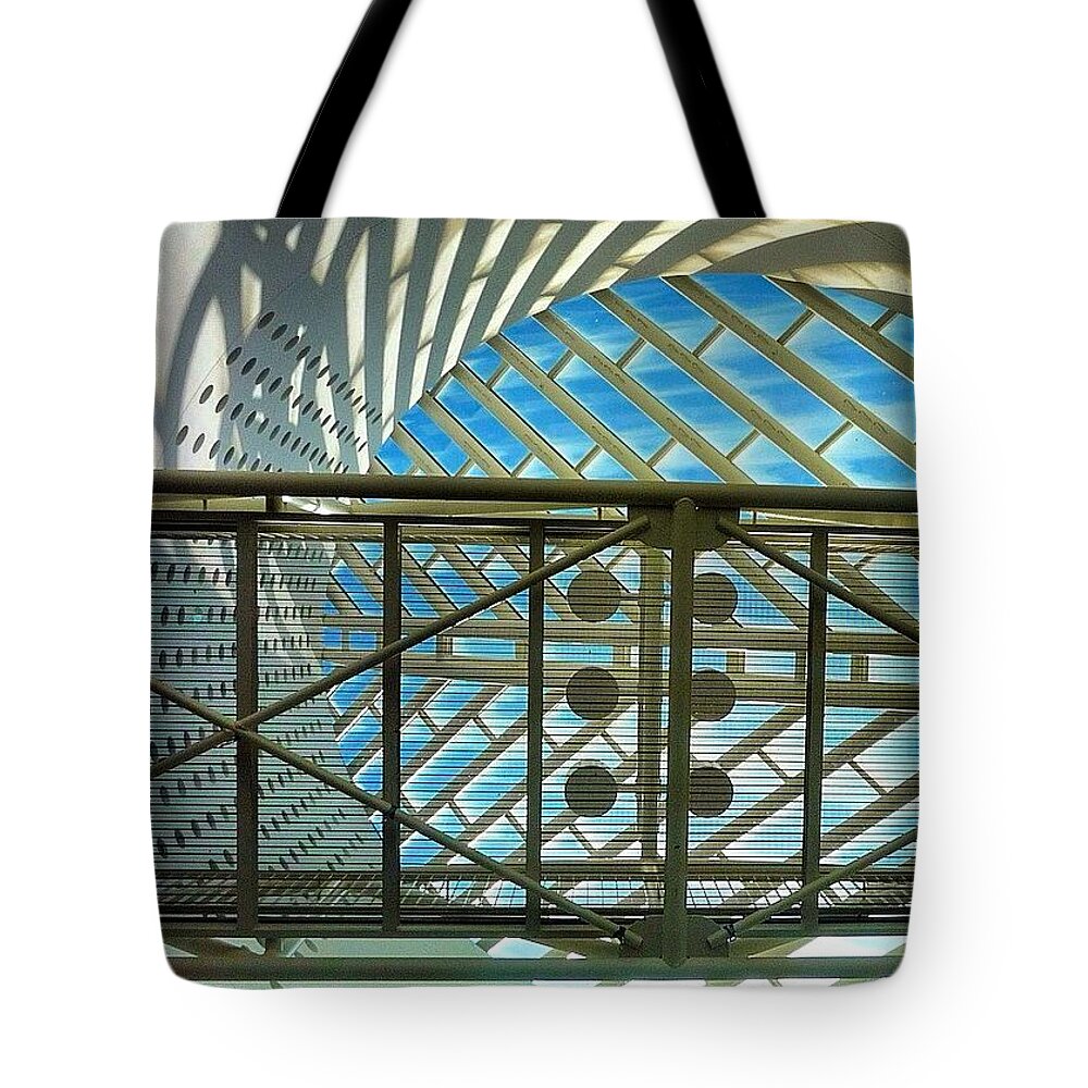 Beautiful Tote Bag featuring the photograph #tbt Museum Of #modern #art San #2 by Austin Tuxedo Cat
