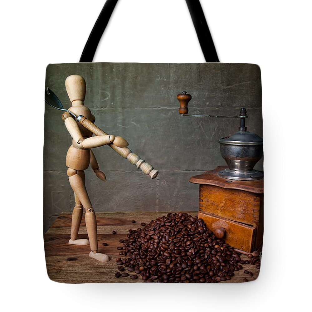 Still Tote Bag featuring the photograph Working the Mill by Nailia Schwarz