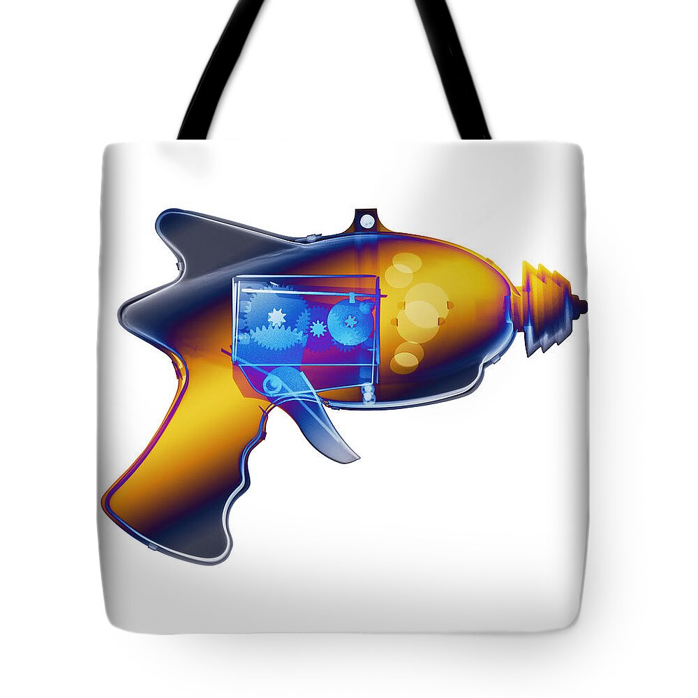 X-ray Art Tote Bag featuring the photograph X-ray Ray Gun #2 #2 by Roy Livingston