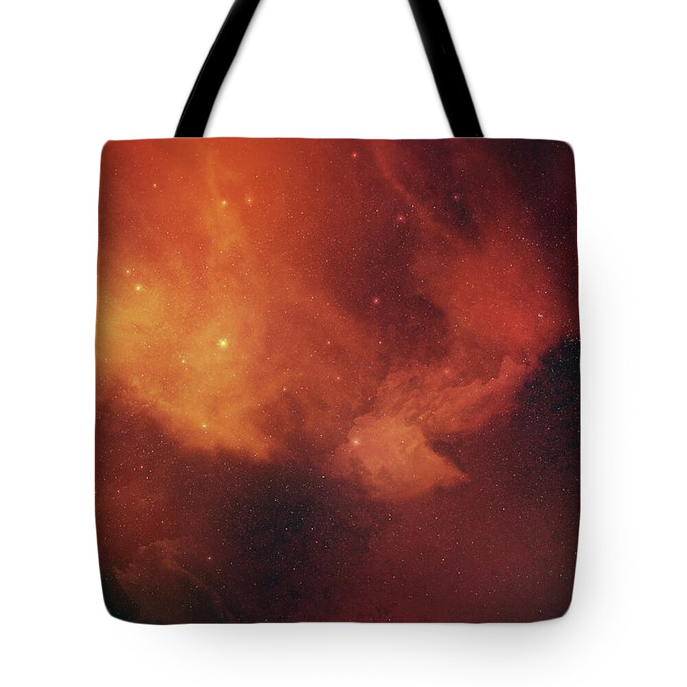 Space Tote Bag featuring the digital art Space #20 by Super Lovely