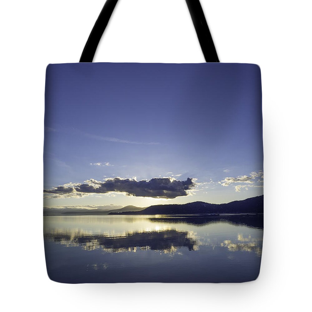 Usa Tote Bag featuring the photograph 200 Mile Mirror by Martin Gollery