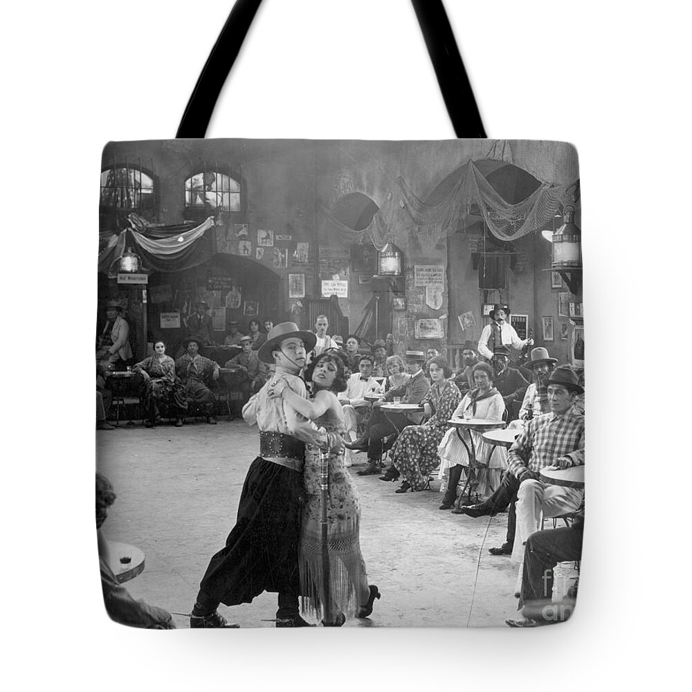 -nec12- Tote Bag featuring the photograph Rudolph Valentino #21 by Granger