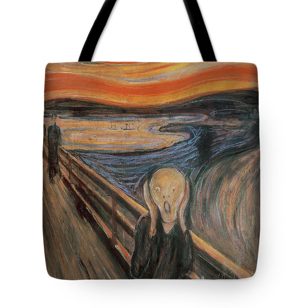 Munch Tote Bag featuring the painting The Scream by Edvard Munch