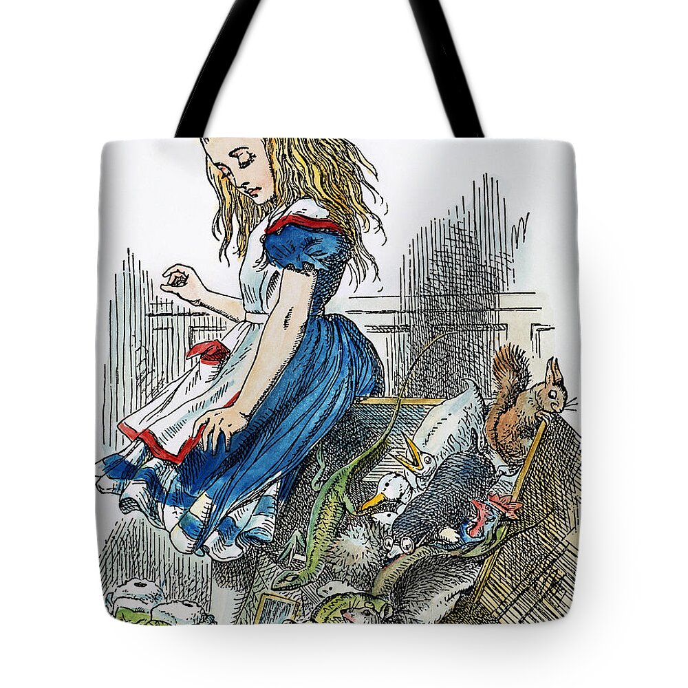 Alice In Wonderland Tote Bag by Granger - Granger Art on Demand