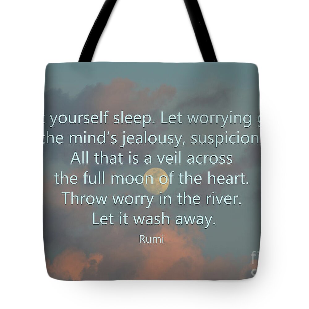 Rumi Tote Bag featuring the photograph 266- Rumi by Joseph Keane