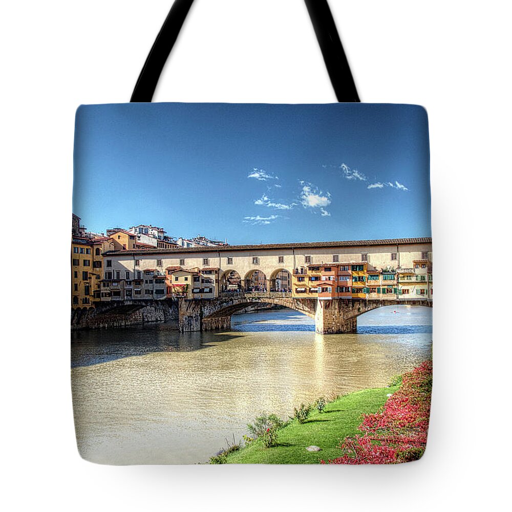 Florence Italy Tote Bag featuring the photograph Florence Italy #28 by Paul James Bannerman