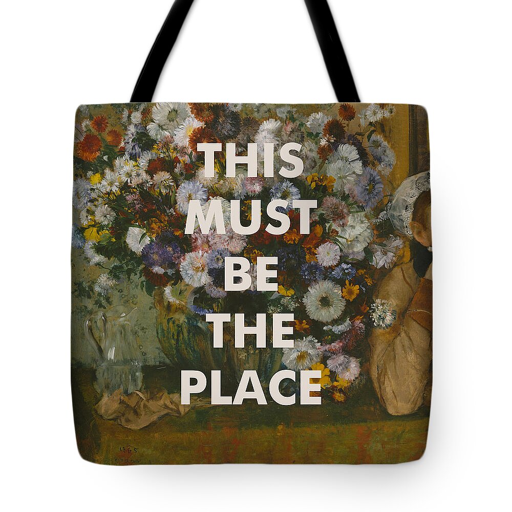 Art & Collectibles Tote Bag featuring the digital art Talking Heads Lyrics Print              by Georgia Clare