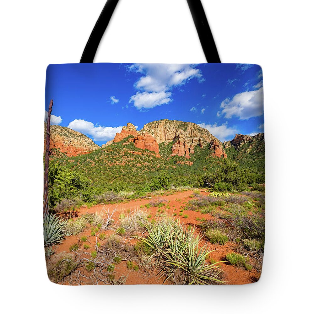 Arizona Tote Bag featuring the photograph Beautiful Sedona Landscape #3 by Raul Rodriguez