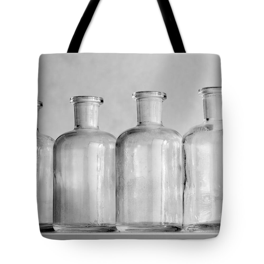 Flacon Tote Bag featuring the photograph Flacons #3 by Michal Boubin