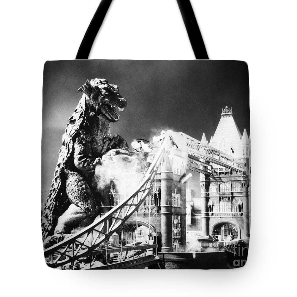 20th Century Tote Bag featuring the photograph Godzilla #4 by Granger