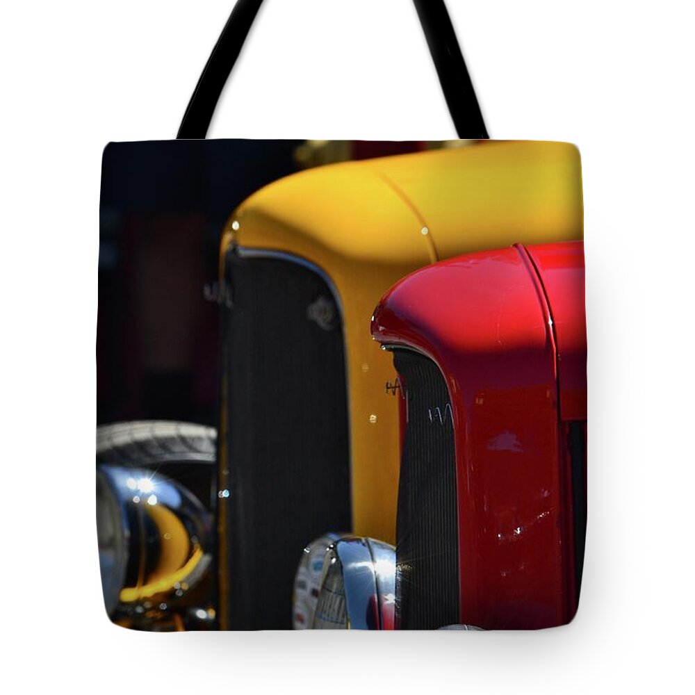  Tote Bag featuring the photograph Hotrods by Dean Ferreira