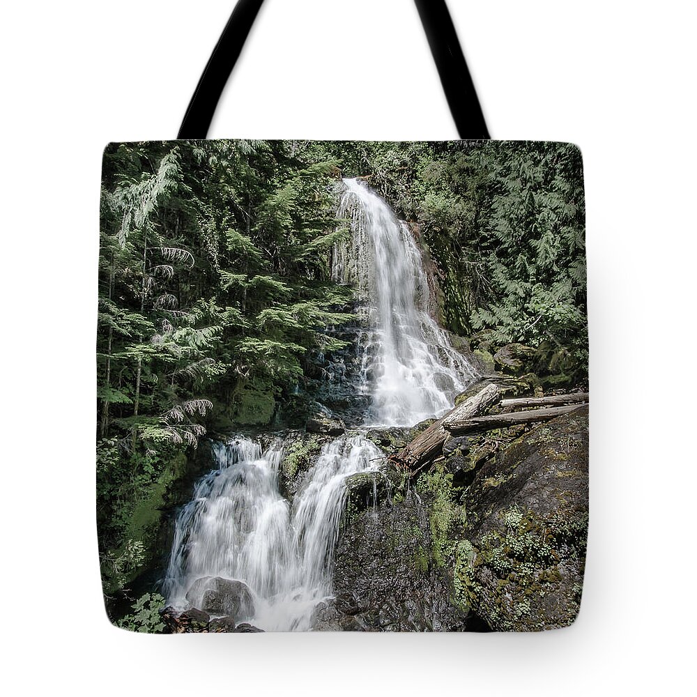 Water Falls Tote Bag featuring the photograph Falls Creek Falls by Jaime Mercado