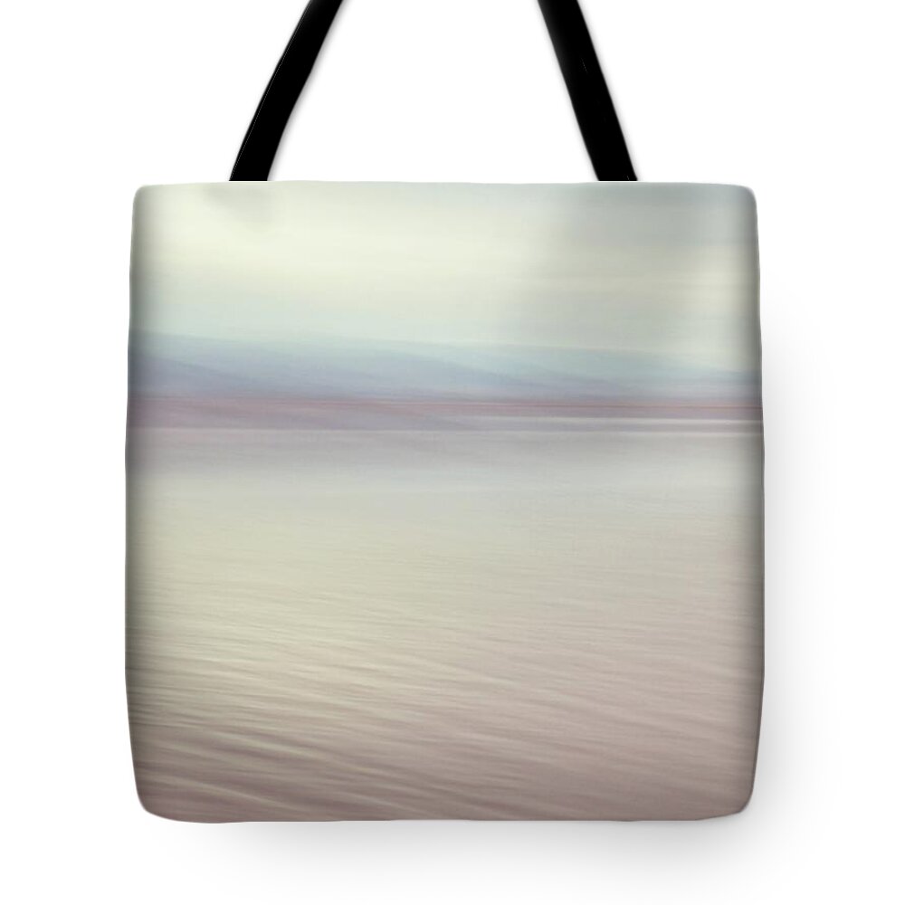 Lake Tote Bag featuring the photograph Quiet before Morning by Dutch Bieber