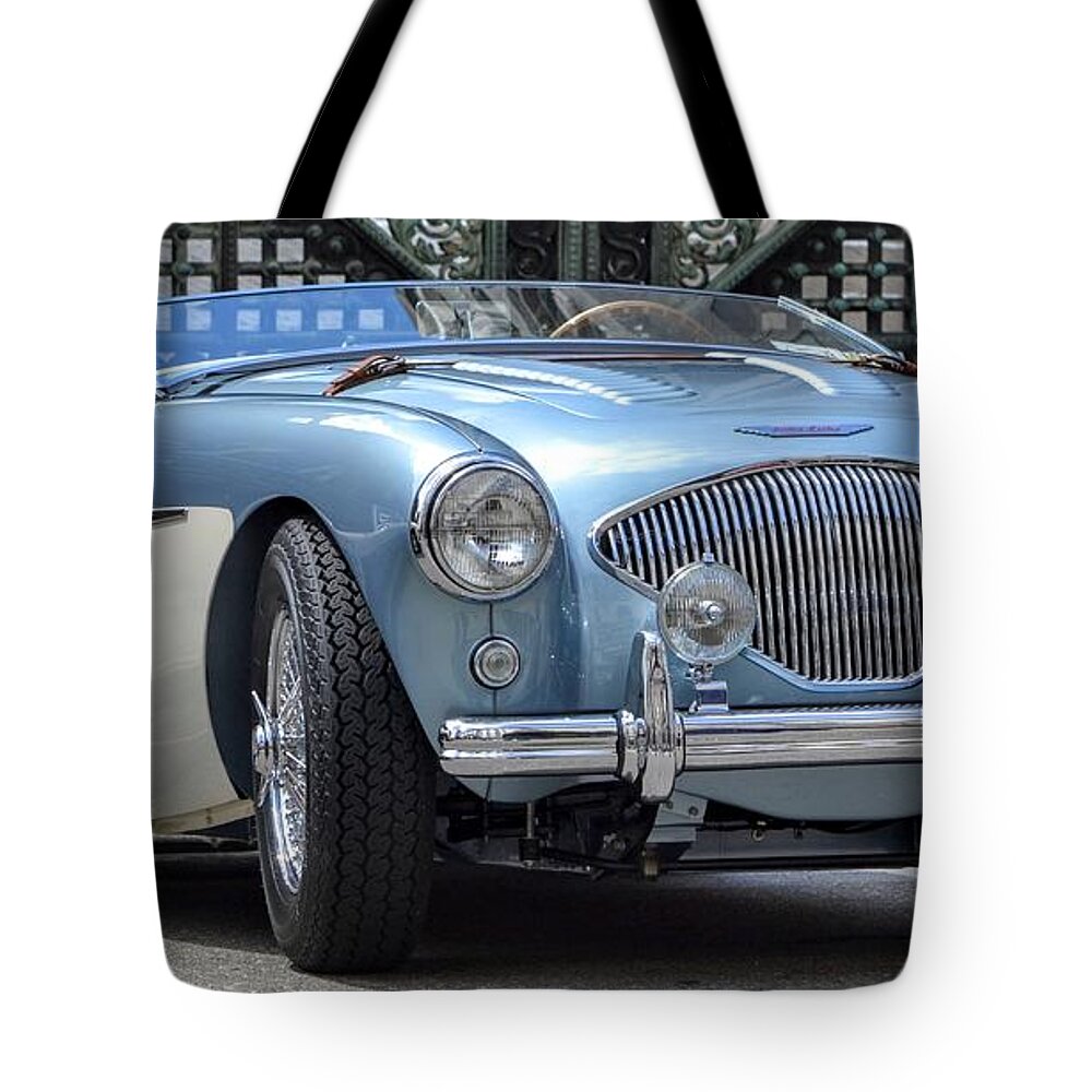 Austin Tote Bag featuring the photograph Sports Car #3 by Dean Ferreira