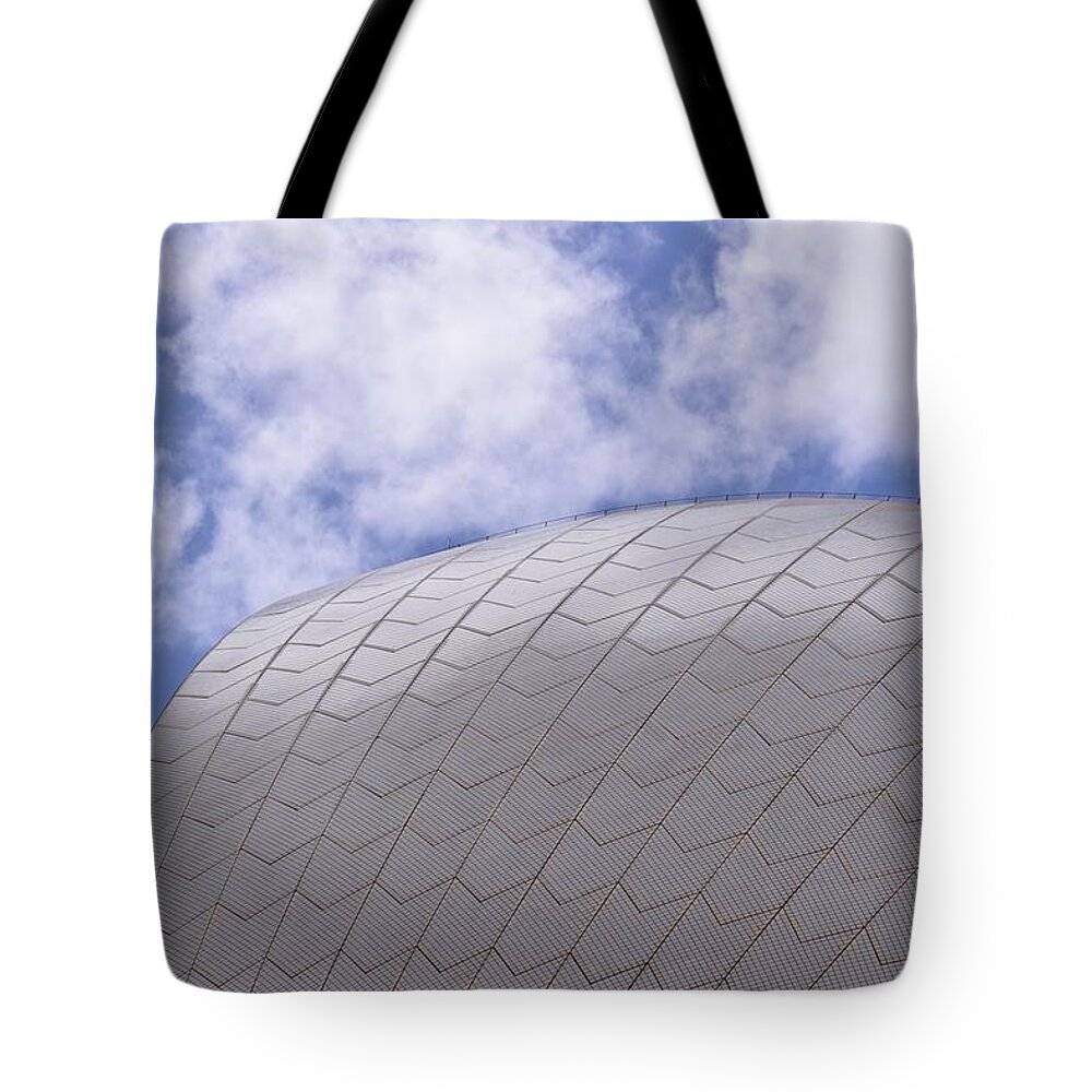 Sydney Tote Bag featuring the photograph Sydney Opera House Roof Detail by Sandy Taylor
