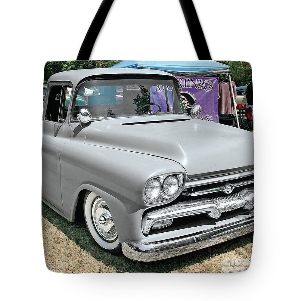 Truck Tote Bag featuring the digital art Truck #3 by Maye Loeser