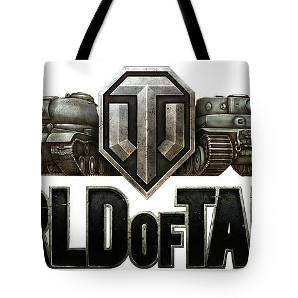 World Of Tanks Tote Bag featuring the digital art World Of Tanks #3 by Maye Loeser