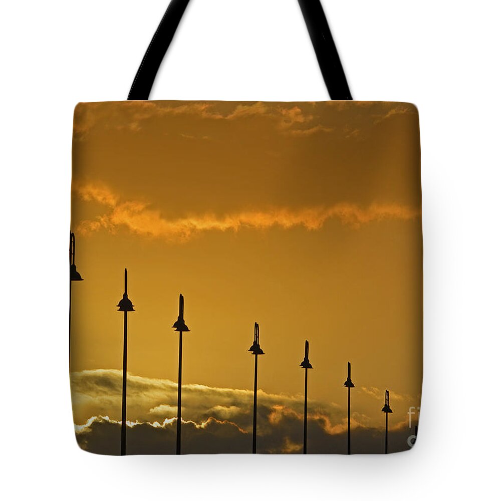 Singer Island Tote Bag featuring the photograph 30- The Sentinels by Joseph Keane