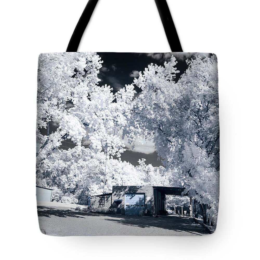 302 Tote Bag featuring the photograph 302 Senate Street by Charles Hite