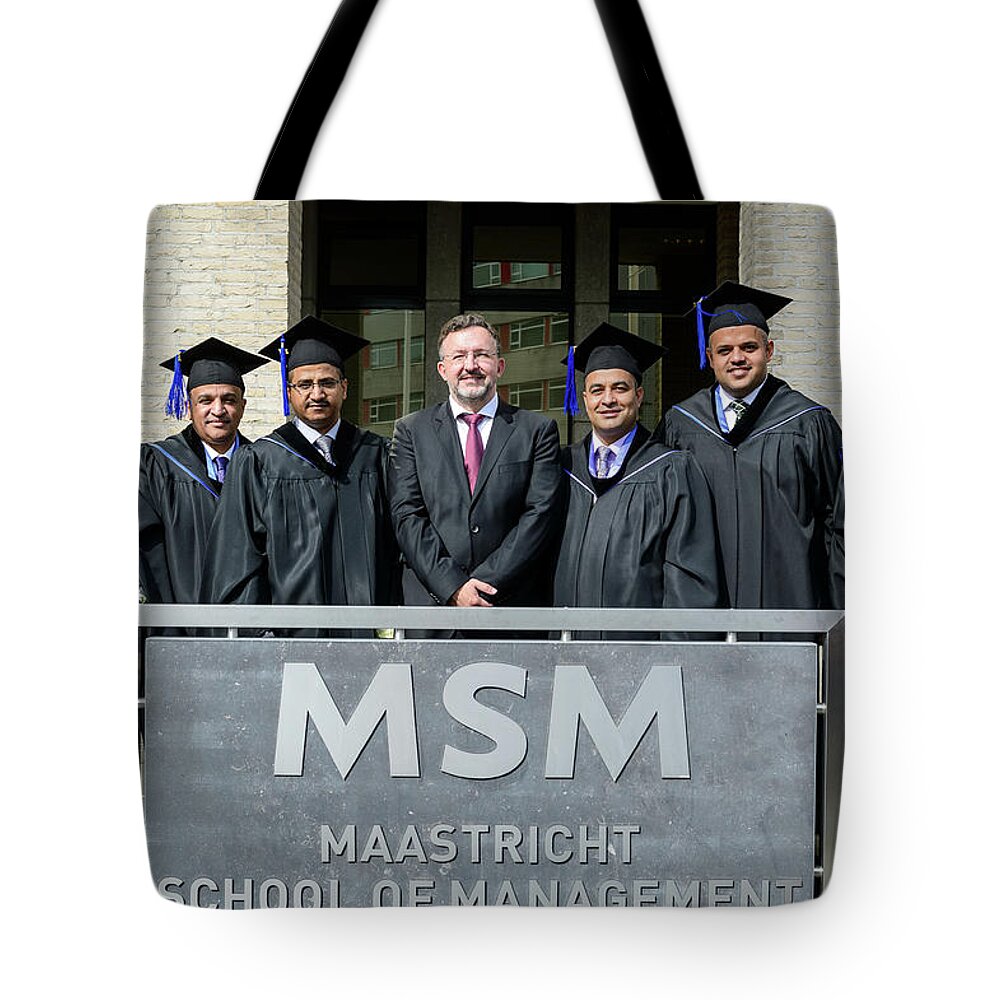  Tote Bag featuring the photograph MSM Graduation Ceremony 2017 #32 by Maastricht School Of Management