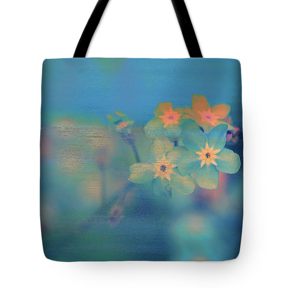 Texture Tote Bag featuring the photograph Texture Flowers #34 by Prince Andre Faubert