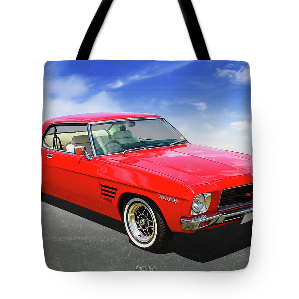 Car Tote Bag featuring the photograph 350 Gts by Keith Hawley