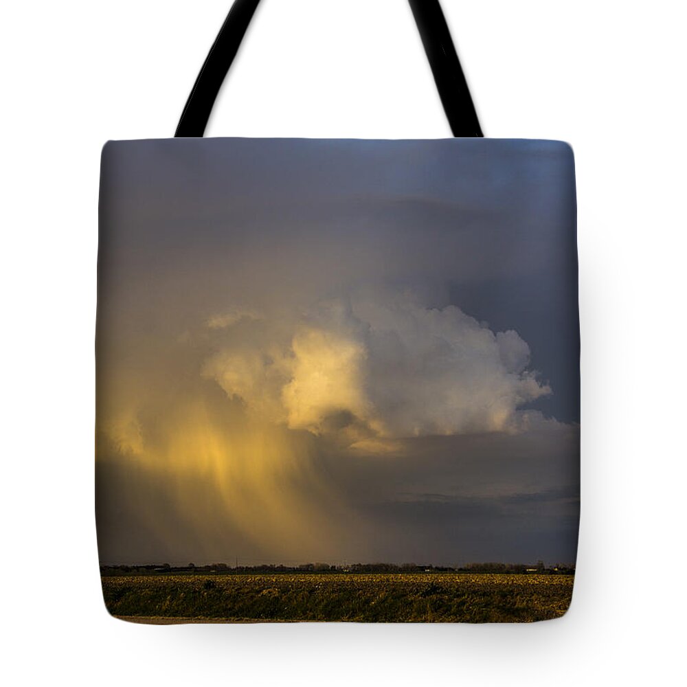 Nebraskasc Tote Bag featuring the photograph 2nd Storm Chase 2015 #13 by NebraskaSC