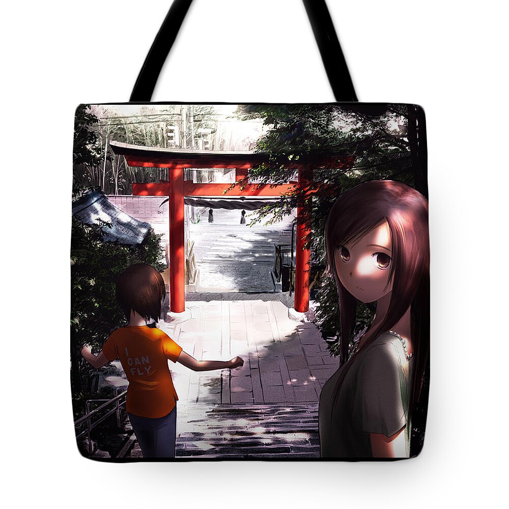 Unknown Tote Bag featuring the digital art Unknown #37 by Super Lovely