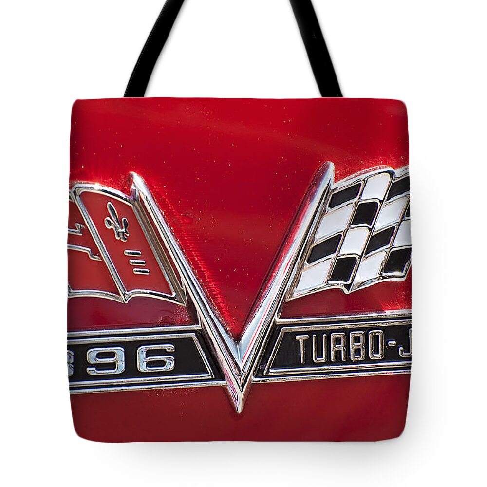 Hot Rod Tote Bag featuring the photograph 396 Turbo - Jet by Doug Davidson